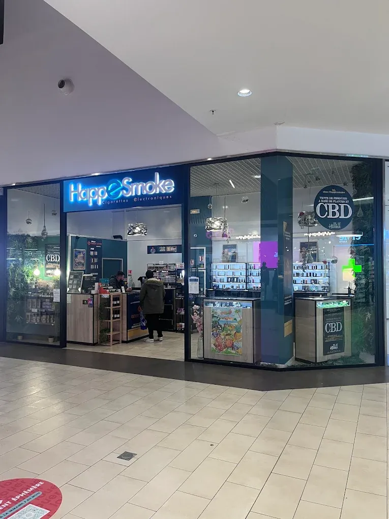 Vitrine du magasin HappeSmoke Aix-en-Provence - Jas de Bouffan - Auchan